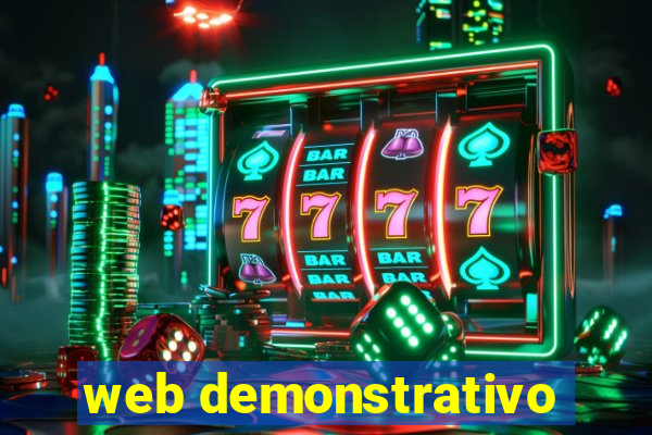 web demonstrativo